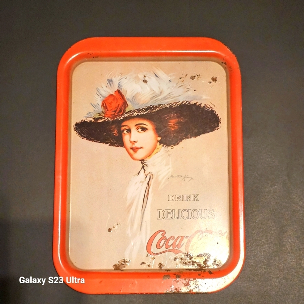 Vintage Coca-Cola Serving Tray 1971